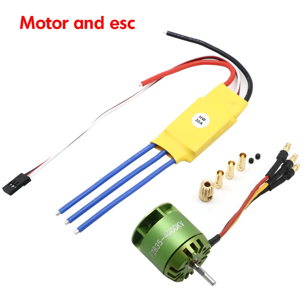 RC 4000KV Brushless Motor For All ALIGN TREX T-rex 450 With XXD 30A ESC For Rc Helicopter Accessories