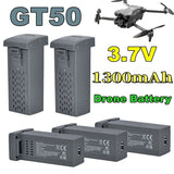 Original GT50 PRO Drone Battery 3.7V 1300MAh Battery For GT50 Dron RC Quadcopter Replacement Battery GT50 Accessory Parts