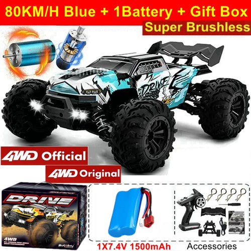 4WD Remote Control Car Off Road 4x4 RC Car High Speed Buggy Truck