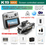 New K19 Max GPS Drone Dual Camera 5G FPV Transmission Brushless Remote
