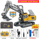 4WD Remote Control Excavator Toy Radio Controlled RC Dump Truck