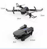 Professional E88 4K Drone with Wide-Angle HD Camera, WiFi FPV &amp; Altitude Hold