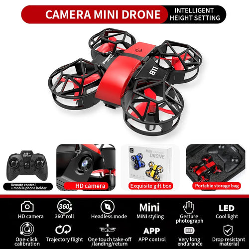 Dowellin D12 Drone Mini Remote Control Aircraft New Children's Toy HD
