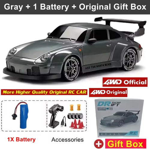 4WD Remote Control Drift Car Full Size 1:24 Mini Remote Control Racing