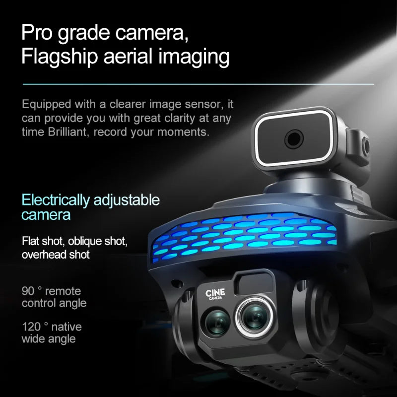 Lenovo M6 Drone 4K 8K Professional HD Camera Drones 5G WIFI FPV Video 4k UAV With screen Remote control RC Quadcopter Dron gift