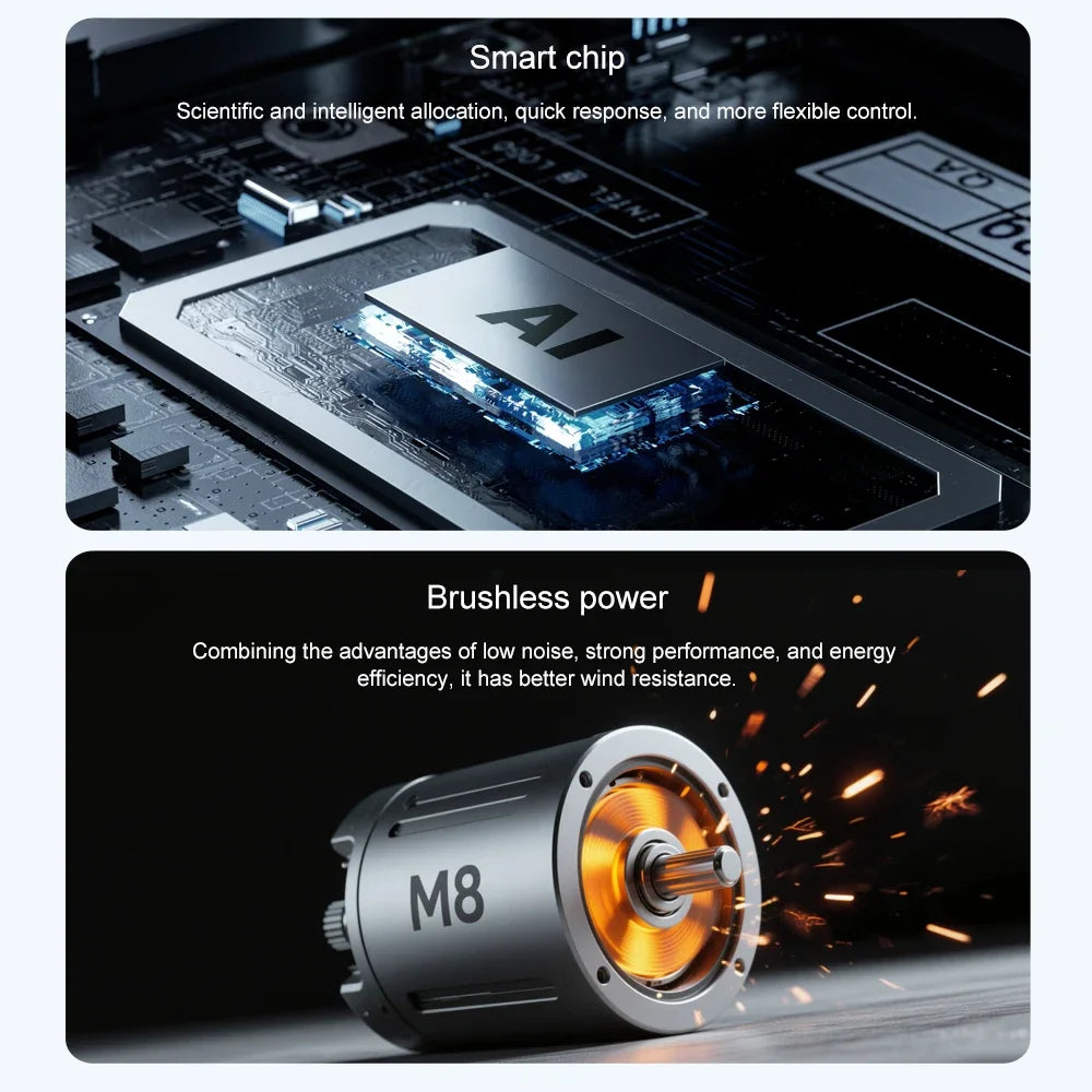 Lenovo M8 Drone 8K Professional GPS HD Camera Drones 5G WIFI Brushless Motor Optical Flow Hovering Folding Quadcopter toys