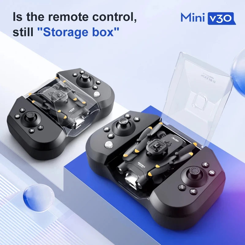 Lenovo Mini V30 RC Drone 8K Aerial HD Profesional RC Drones Five-sided Obstacle Avoidance Helicopter Convenient GPS Drone