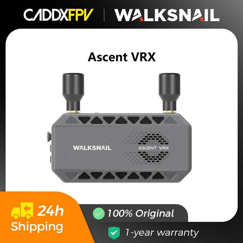 CADDXFPV Walksnail Ascent FPV VRX Receiver Supports All FPV Goggles And Displays With HDMI Input For RC Cars and Drones
