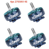 iFlight XING2 2207 2755KV 4S / 1855KV 6S FPV Motor Unibell with 5mm titanium alloy shaft for FPV drone part