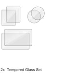 For DJI Osmo Action 5 Pro 4 3 Screen Protector Tempered Glass Film Lens Cover Cap Bag Case for DJI Action 4 5Pro Accessories