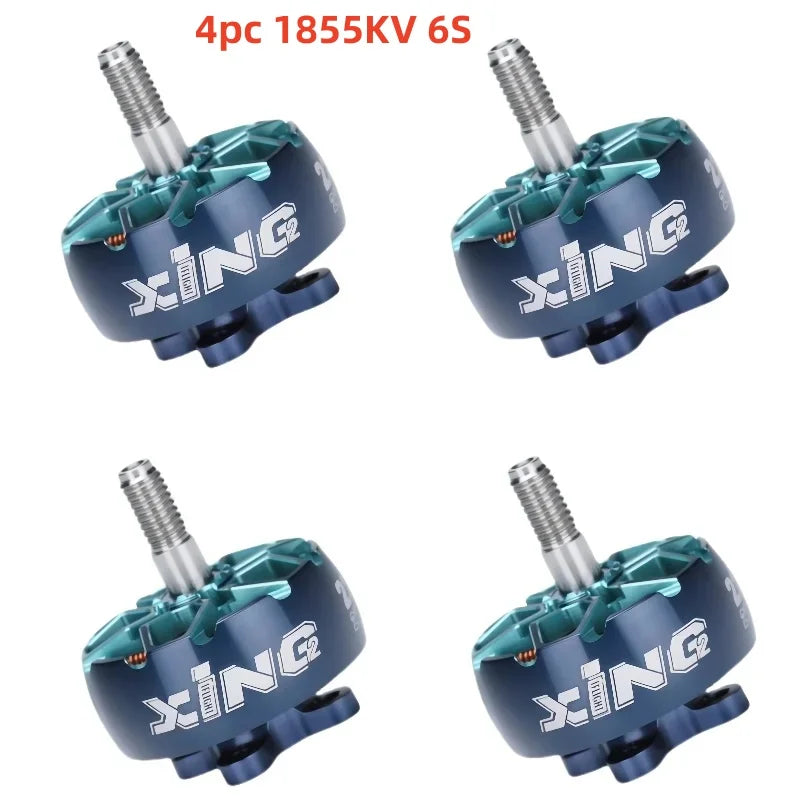 iFlight XING2 2207 2755KV 4S / 1855KV 6S FPV Motor Unibell with 5mm titanium alloy shaft for FPV drone part