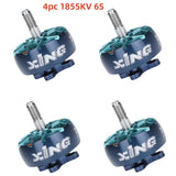 iFlight XING2 2207 2755KV 4S / 1855KV 6S FPV Motor Unibell with 5mm titanium alloy shaft for FPV drone part