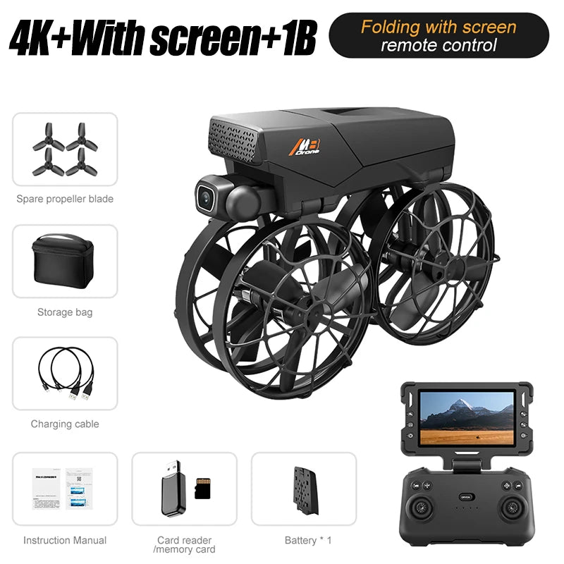 Lenovo M8 Drone 8K Professional GPS HD Camera Drones 5G WIFI Brushless Motor Optical Flow Hovering Folding Quadcopter toys