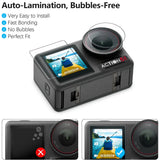For DJI Osmo Action 5 Pro 4 3 Screen Protector Tempered Glass Film Lens Cover Cap Bag Case for DJI Action 4 5Pro Accessories