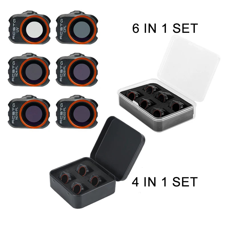RCSTQ For DJI Mini 2/Mini 2 SE Drone Filter UV CPL ND4 ND8 ND16 ND32