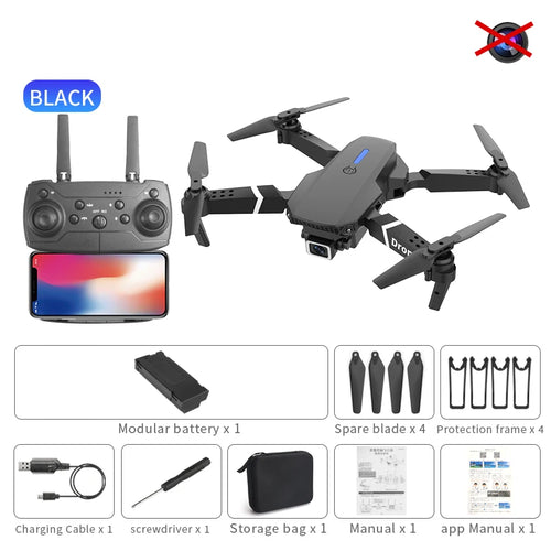 New Drone 2.4G RC Quadcopter Drone 5G FPV WiFi Easy Foldable With Mod