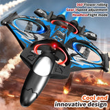 YL86 RC Plane Helicopter 2.4GHz Remote Control Aircraft with 360° Rolling Stunts, Three Speed Modes & Beginner-Friendly Flight Design