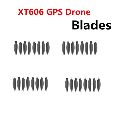 3.7V 1200mAh 2500mAh For XT606 MAX GPS Drone Battery  XT606 GPS Drone Parts Propeller Blade