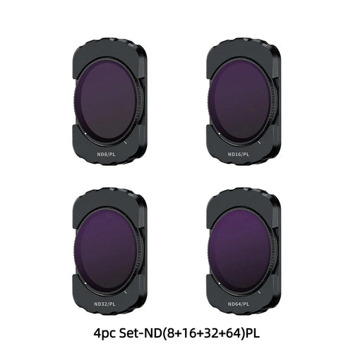 DJI OSMO POKET3 UV Magnetic Filter Kit UV CPL ND8/16/32/64 NDPL Black