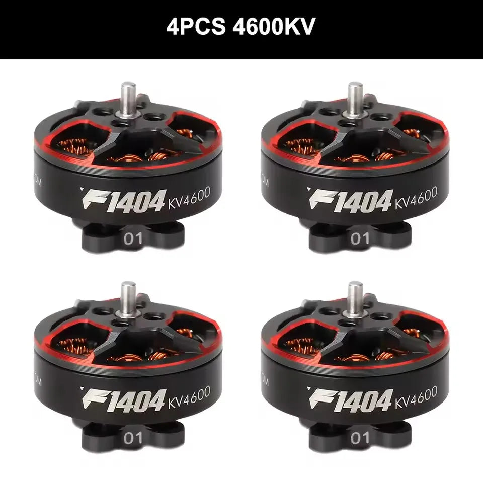 T-Motor F1404 1404 2900 3800 4600KV 3-4S Lipo FPV Brushless Motor 1.5mm Shaft 2.5-4inch Cinewhoop Dutcted RC Racing Drones