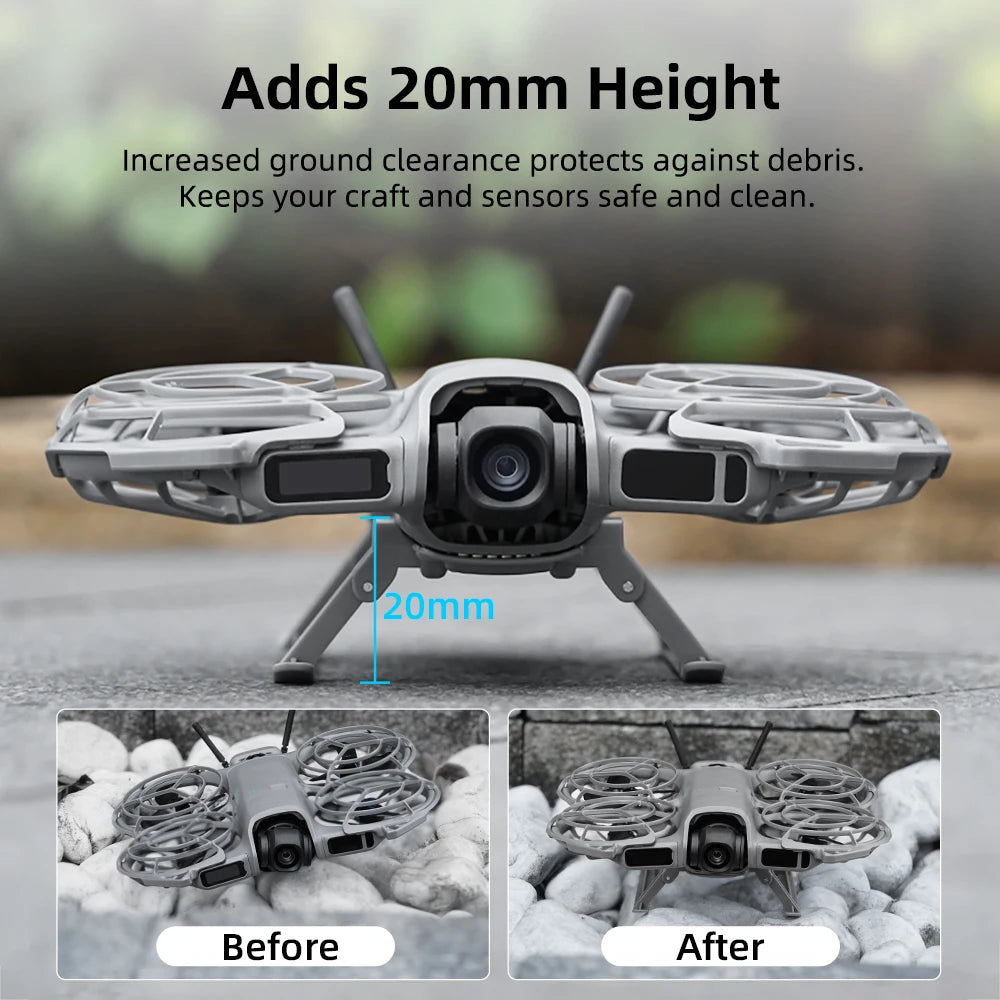 Foldable Landing Gear For Neo 2 Quick Release Mini Height Extender