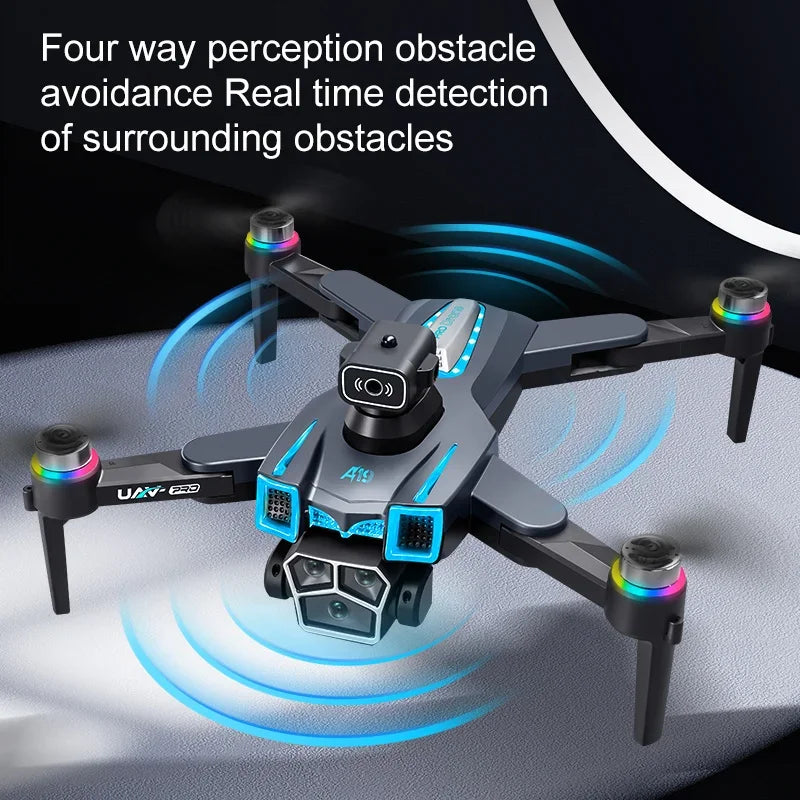 Lenovo A19 Pro Drones 5G WIFI Professinal 8K Camera 360°Angle Optical Flow Localization GPS Brushless Motor RC Quadcopter Dron