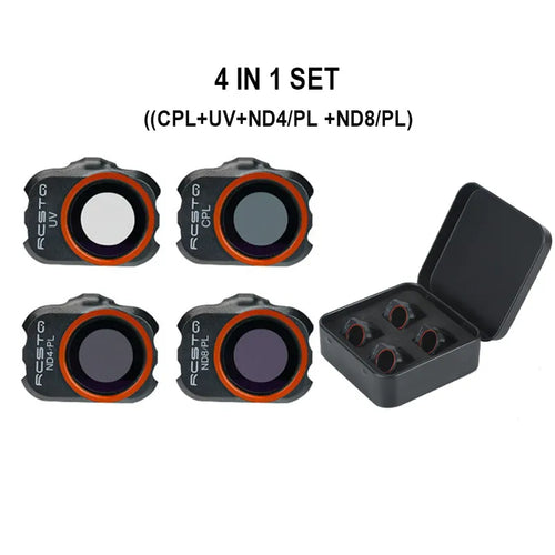RCSTQ For DJI Mini 2/Mini 2 SE Drone Filter UV CPL ND4 ND8 ND16 ND32