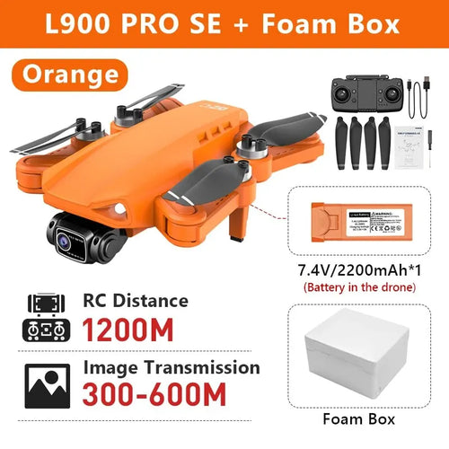L900 PRO SE GPS Drone 4K Professional HD Dual Camera Dron with