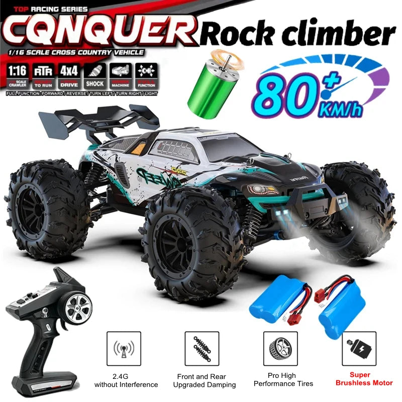 4WD Remote Control Car Off Road 4x4 RC Car High Speed Buggy Truck