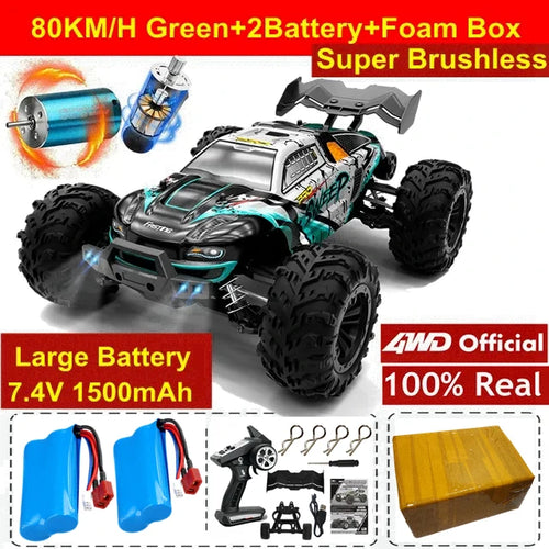 4WD Remote Control Car Off Road 4x4 RC High Speed Truck Super