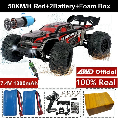 4WD Remote Control Car Off Road 4x4 RC High Speed Truck Super