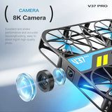 4DRC V37 New Mini 8K Drone with Camera 4K HD Easy To Carry WiFi FPV