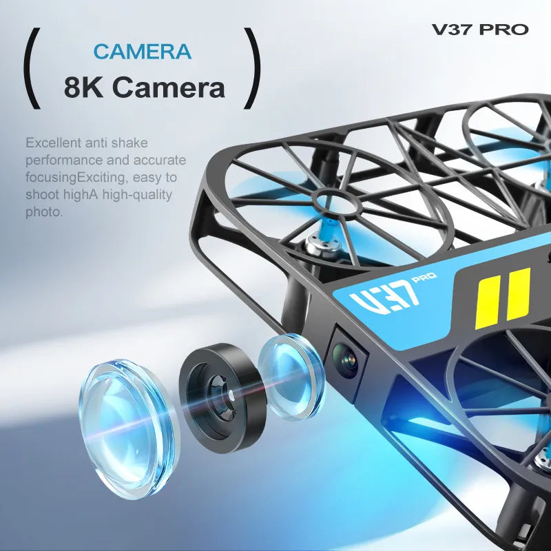 4DRC V37 New Mini 8K Drone with Camera 4K HD Easy To Carry WiFi FPV