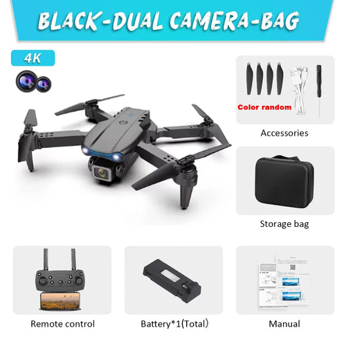 E99Pro HD Professional 4K Aerial Photography Drone Dual Camera WIFI