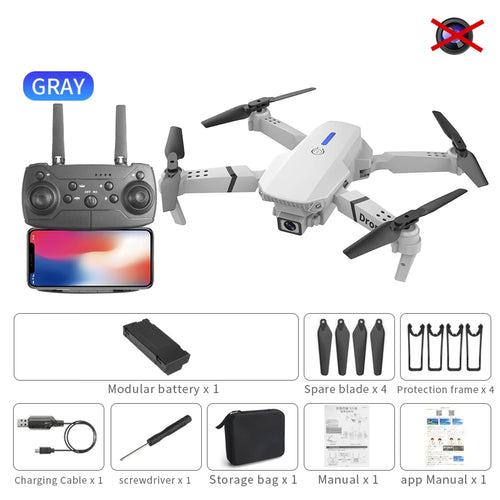 New Drone 2.4G RC Quadcopter Drone 5G FPV WiFi Easy Foldable With Mod