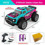 ZWN 1:16/1:20 2.4G Model RC Car With LED Light 2WD Off-road Remote