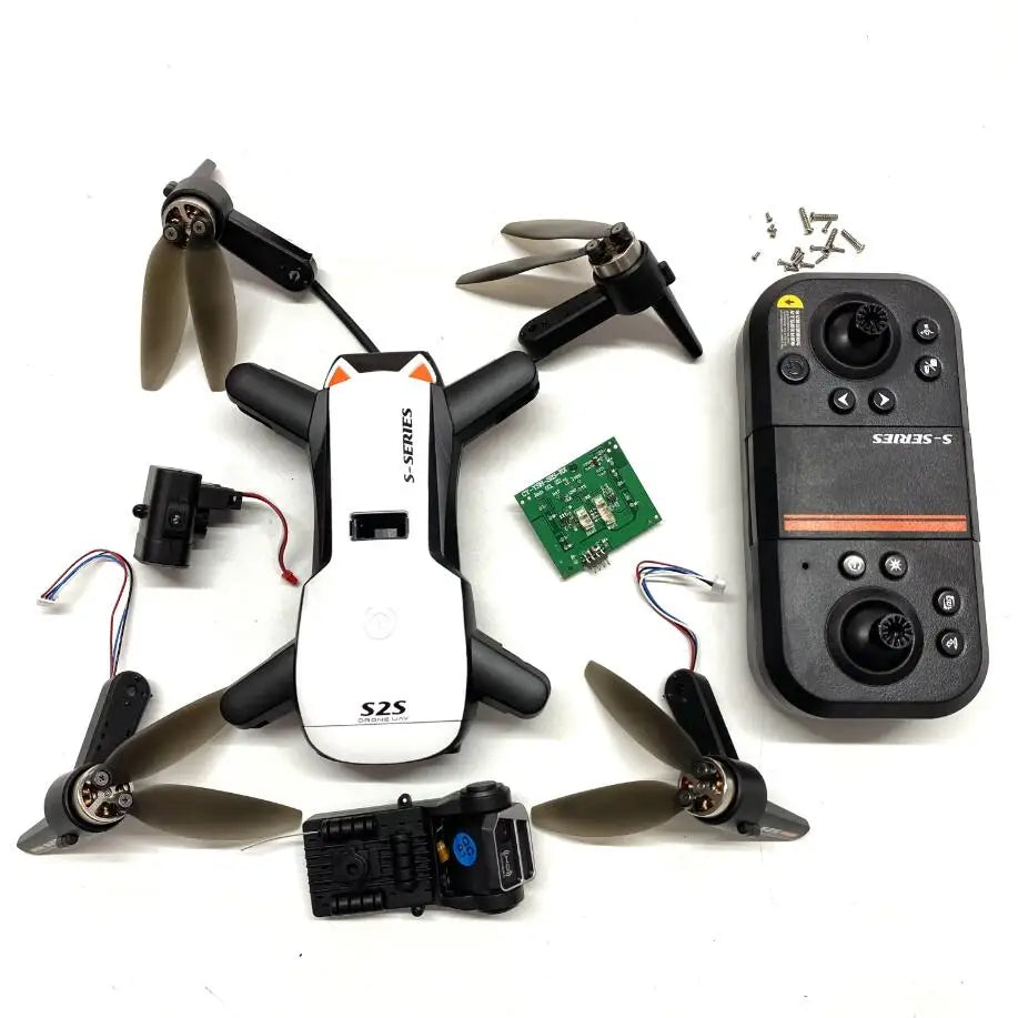 LSRC S-SERIES S2S Drone UAV Whole Parts Propellers Arm Camera Controller PCB Board LS-S2S MAX Rc Quadcopter Accessories