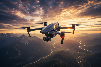 Drone in Action – Aerial Photography