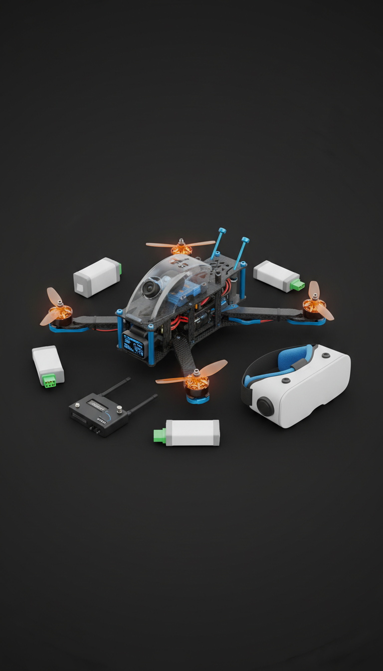 FPV Racer Kit with Advanced Telemetry