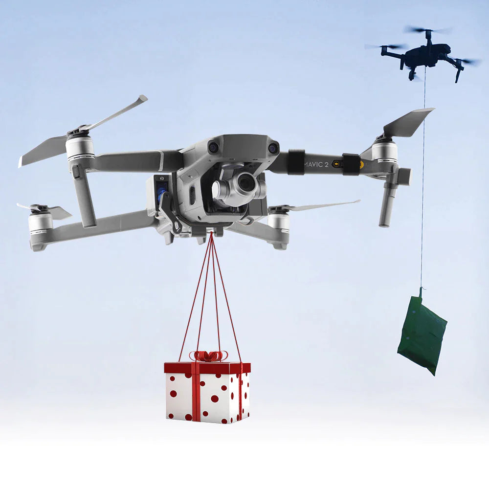 Airdrop System for DJI Mavic 3/2 Pro Zoom AIR 2 Mini 2/Mini 3 Drone Fishing Bait Wedding Ring Gift Deliver Life Rescue Thrower