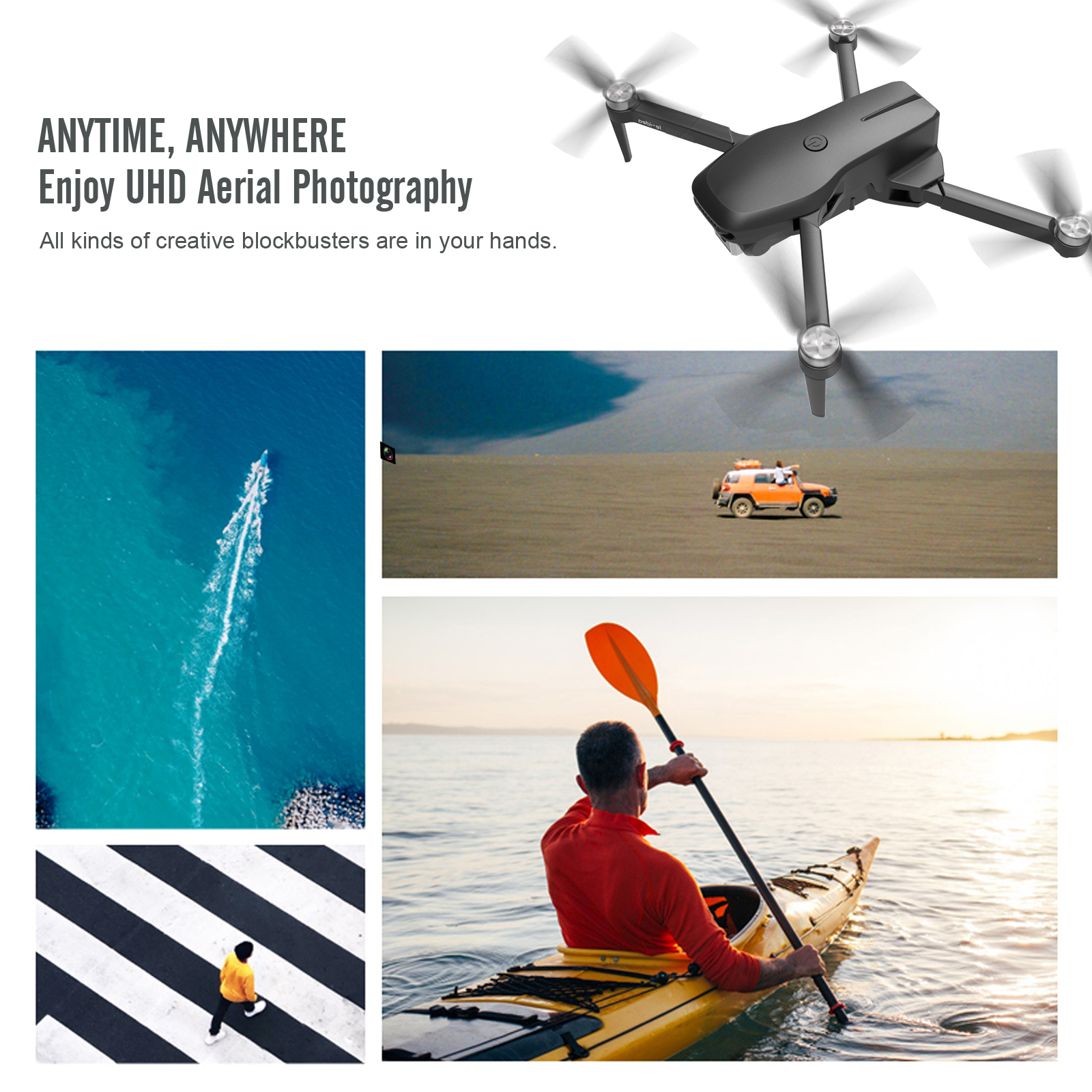 Le-idea-Dron profesional plegable para adultos, con cámara cuadricóptero  UHD 4K, GPS, 5GHz, WiFi, FPV, RC, IDEA31 - AliExpress