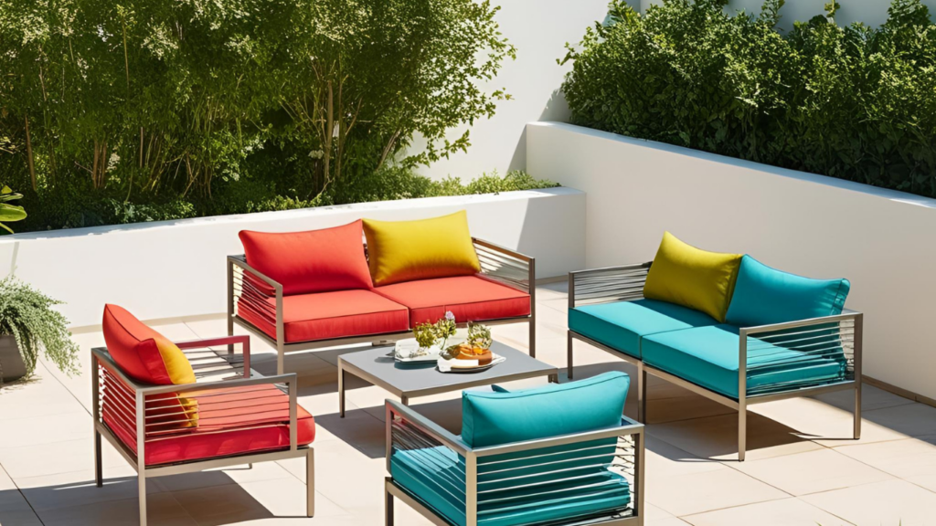 Modern Patio Furniture - Seating Options